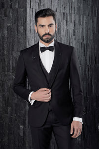 Man Suit Removeble Collar Simple design