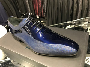 Formal Man Shoes Shiny Leather Insert fashion design