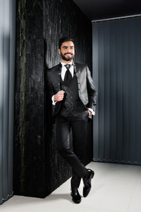 Man Suit Groom Corean Design Jaquard Exclusive