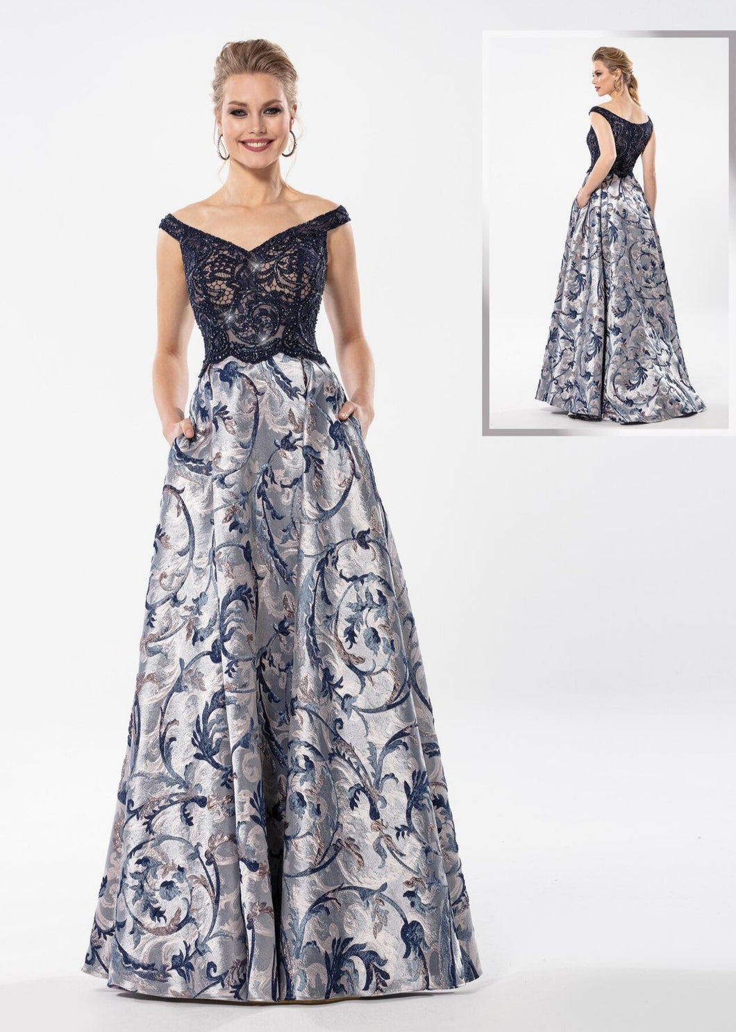 Evening Dress haute couture Italian design